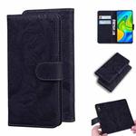 For Xiaomi Redmi Note 9 / 10X 4G Tiger Embossing Pattern Horizontal Flip Leather Case with Holder & Card Slots & Wallet(Black)