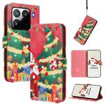 For Xiaomi 15 Pro Christmas Series Buckle Leather Phone Case with Hand Strap(Christmas Tree)