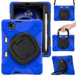 For Xiaomi Redmi K Pad 8.8 2025 Silicone Hybrid PC Tablet Case with Holder & Shoulder Strap(Blue)