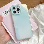 For iPhone 16 Pro Max Large Camera Frame Vibrant Jelly Color TPU + IMD Phone Case(Blue)