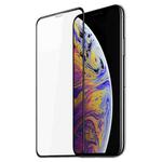 For iPhone XS Max DUX DUCIS 0.33mm 9H Medium Alumina HD Full Screen Tempered Glass Film(Black)