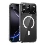 For iPhone 17 Pro Max hoco MagSafe Magnetic Series Airbag Shockproof Phone Case(Transparent)
