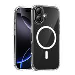 For iPhone 17 hoco MagSafe Magnetic Series Airbag Shockproof Phone Case(Transparent)