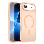 For iPhone 17 Air Fanying Series PC Hybrid TPU Translucent Frosted MagSafe Phone Case(Rouge Powder)