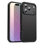 For iPhone 17 Pro Fanying Series PC Hybrid TPU Translucent Frosted Phone Case(Black)