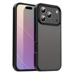 For iPhone 17 Pro Fanying Series PC Hybrid TPU Translucent Frosted Phone Case(Translucent Black)