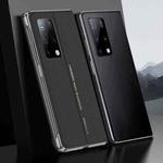 For Huawei Mate X2 GKK Master Edition Flip Smart Window Phone Case(Black)