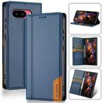 For Google Pixel 9a N.BEKUS P3 RFID Stitching Magnetic Flip Leather Phone Case(Blue)