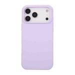 For iPhone 17 Pro Max Liquid Silicone Phone Case(Lilac)