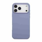 For iPhone 17 Pro Max Liquid Silicone Phone Case(Grass Grey)