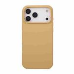 For iPhone 17 Pro Max Liquid Silicone Phone Case(Khaki)