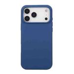 For iPhone 17 Pro Max Liquid Silicone Phone Case(Blue)
