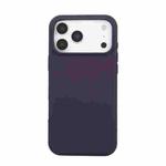 For iPhone 17 Pro Max Liquid Silicone Phone Case(Berry Purple)