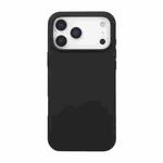 For iPhone 17 Pro Liquid Silicone Phone Case(Black)