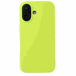For iPhone 17 Liquid Silicone Phone Case(Brilliant Green)