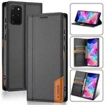 For Samsung Galaxy S20 FE N.BEKUS P3 RFID Stitching Magnetic Flip Leather Phone Case(Black)