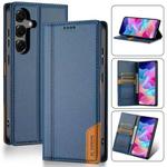 For Samsung Galaxy A16 5G / 4G N.BEKUS P3 RFID Stitching Magnetic Flip Leather Phone Case(Blue)