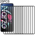 For OPPO Realme Narzo 25 PCS Full Glue Full Screen Tempered Glass Film