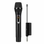 DEBRA A-25 UHF Wireless Rechargeable Microphone System for Stage KTV, Model:One Mic(Black)