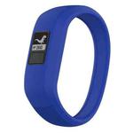 For Garmin Vivofit JR 2 / Vivofit 3 xDfind Silicone Sport Watch Band, Size:L(Dark Blue)