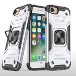 For iPhone 7 & 8 & SE 2020 Magnetic Armor Shockproof TPU + PC Case with Metal Ring Holder