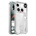 For Nothing Phone 3 Four-corner Shockproof Acrylic +TPU Phone Case(Transparent)