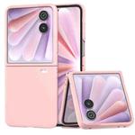 For Honor Magic V Flip 2 ABEEL Skin Feel PC Full Coverage Shockproof Phone Case(Pink)