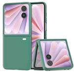 For Honor Magic V Flip 2 ABEEL Skin Feel PC Full Coverage Shockproof Phone Case(Dark Green)