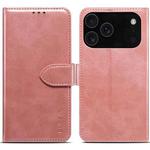 For iPhone 17 Pro Max GUSSIM Magnetic Horizontal Flip Leather Phone Case(Rose Gold)