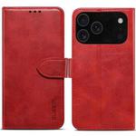 For iPhone 17 Pro Max GUSSIM Magnetic Horizontal Flip Leather Phone Case(Red)