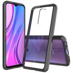 For Xiaomi Redmi 9 Scratchproof TPU + Acrylic Protective Case(Black)