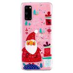 For Samsung Galaxy S20 Ultra Christmas Pattern TPU Protective Case(Santa Gift)