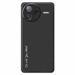 For Xiaomi Poco F7 Ultra 5G Do As You Wish A1440 Fine Hole Straight Edge Silicone Phone Case(Black)