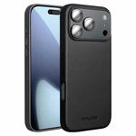 For iPhone 17 Pro Max QIALINO Technology Leather MagSafe Phone Case(Black)