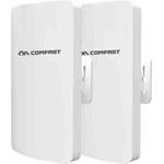 COMFAST CF-E113A V2 5.8GHz 300Mbps 11dBi Monitoring Bridge WiFi Repeater Set, Plug:US Plug(White)