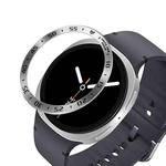 For Samsung Galaxy Watch8 Classic 46mm Smart Watch Protective Frame Metal Bezel Ring, Style: A Style(Silver)