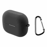 For Samsung Galaxy Buds3 FE Wireless Bluetooth Earphone Silicone Protective Case(Black)