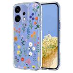 For OPPO Reno14 5G Global / Reno14 F Flower Pattern Painted TPU Phone Case(Daisy)