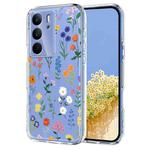 For Realme C75 4G / C75x / 14x India Flower Pattern Painted TPU Phone Case(Daisy)
