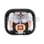 For AirPods Pro 3 Mechanical Structure Earbuds Box Protective Case(Transparent)