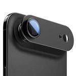 For iPhone Air XDCASE Armor Full-Coverage Frosted Metal Lens Ring Film(Black)