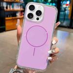 For iPhone 16 Pro Official Color Element Magsafe Phone Case(Purple)