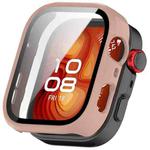 For Huawei Watch Fit 4 Pro xDfind Tempered Film Integrated PC Watch Protective Cover(Pink)