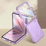 For Honor Magic V Flip 2 GKK Integrated Ultra-thin Full Coverage MagSafe Phone Case(Purple)