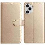 For Honor 400 Pro Global 160.8mm Lambskin 8-card Slot Leather Phone Case(Gold)