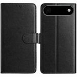 For iPhone Air Lambskin 8-card Slot Leather Phone Case(Black)