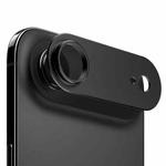 For iPhone Air XDCASE Titanium Alloy Hollow Camera Lens Protector(Black)