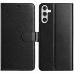 For Samsung Galaxy A34 5G Lambskin 8-card Slot Leather Phone Case(Black)