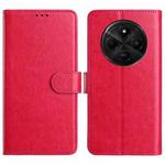 For Xiaomi Poco C75 5G Lambskin 8-card Slot Leather Phone Case(Rose Red)