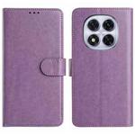 For Redmi Note 14 Pro+ 5G Lambskin 8-card Slot Leather Phone Case(Purple)